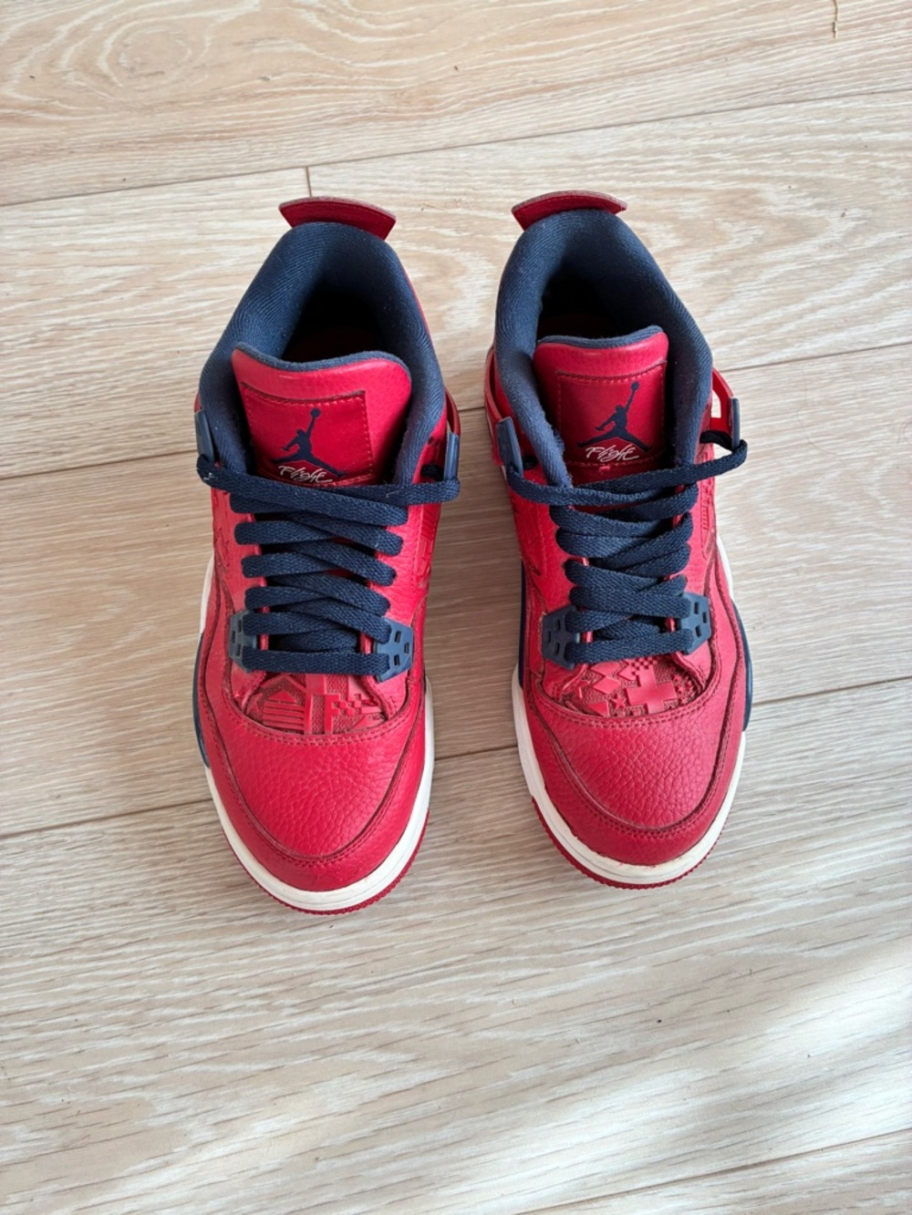 Jordan Kids' Sneakers in Red and Black